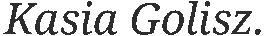 Kasia Golisz